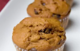 Delicious Pumpkin Chocolate Chip Muffins