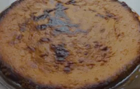 Delicious Pumpkin Custard Pie Recipe