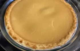 Delicious Quebecois Maple Cream Pie