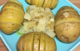 Delicious Ranchy Roasted Potato Fans Cooked to Perfection on the Grill