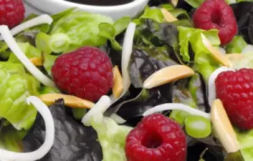 Delicious Raspberry Balsamic Dressing Salad Recipe
