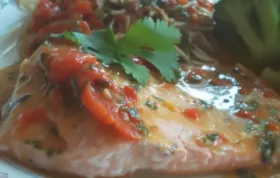 Delicious Red Pepper Salmon Pasta Recipe