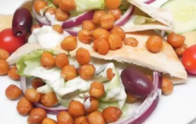 Delicious Roasted Chickpea Gyros Recipe