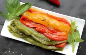 Delicious Roasted Peppers in Oil Recipe