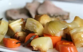 Delicious Roasted Root Vegetables from Iowa Farm