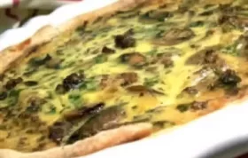 Delicious Sausage Mushroom Quiche Recipe