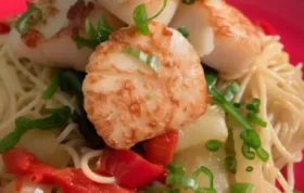 Delicious Sauteed Scallops with Tangy Lemon Butter Sauce