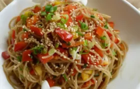 Delicious Sesame Noodle Salad Recipe