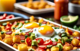 Delicious Sheet Pan Brunch Totchos Recipe