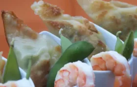 Delicious Shrimp and Edamame Dumplings