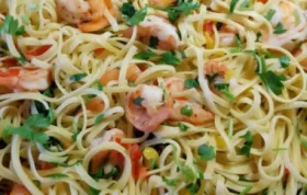 Delicious Shrimp Scampi Linguine Recipe