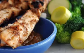 Delicious Sizzling Chicken Skewers