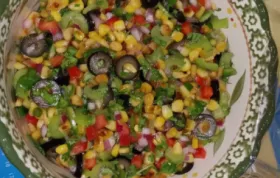 Delicious Smoked Corn Relish Salad