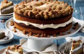 Delicious Snickerdoodle Cake with Cinnamon Streusel Topping