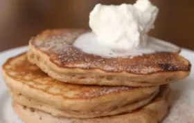 Delicious Snickerdoodle Pancakes