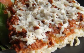 Delicious Spaghetti Pie II Recipe