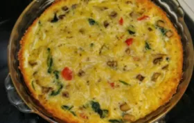 Delicious Spaghetti Squash Quiche Recipe