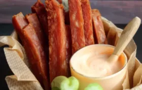 Delicious Spam Fries with a Spicy Sriracha Dipping Sauce Recipe