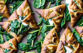 Delicious Spinach Triangles (Fatayer Sabanegh)