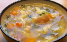 Delicious Spring Vegetable Soup