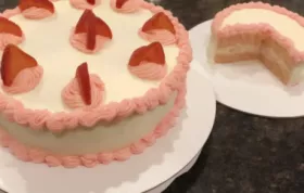 Delicious Strawberry Nesquik Layer Cake Recipe
