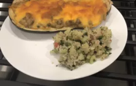 Delicious Stuffed Guinea Squash and Eggplant Recipe