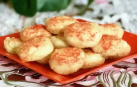 Delicious Sugar Cookie Cups filled with Cream Cheese