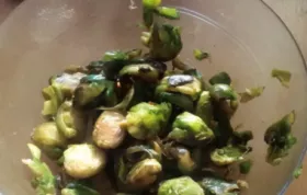 Delicious Sweet and Sour Brussels Sprouts Recipe