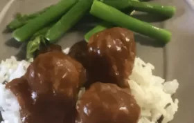 Delicious Sweet and Sour Meatballs Recipe