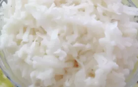 Delicious Sweet Coconut Rice with Fresh Mango