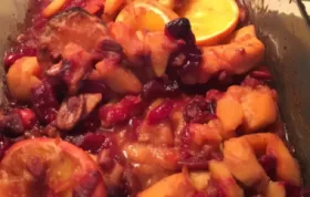 Delicious Sweet Potato and Cranberry Bake Recipe