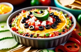 Delicious Taco Dip II Recipe