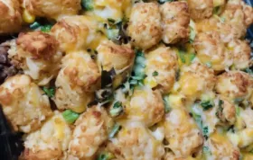 Delicious Tater Tot Taco Casserole