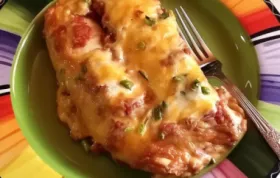 Delicious Three-Cheese Enchiladas Recipe