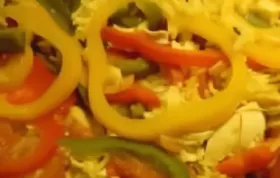 Delicious Three Pepper Pilaf