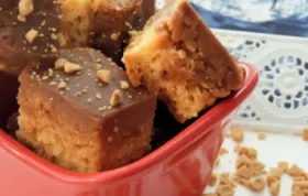 Delicious Toffee Caramel Bars Recipe