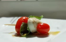 Delicious Tomato and Mozzarella Bites Recipe
