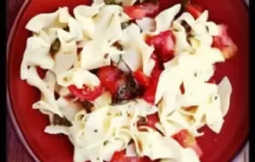 Delicious Tomato Basil Tagliatelle Recipe