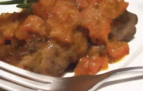 Delicious Tomato Rosemary Pan Sauce Recipe