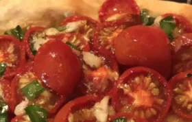 Delicious Tomato Tart with Gruyere Cheese Recipe