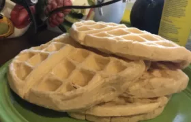 Delicious Vegan Cinnamon Waffles for a Perfect Breakfast