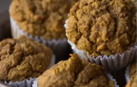 Delicious Vegan Pumpkin Muffins