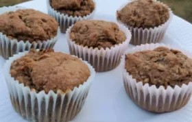 Delicious Vegan Zucchini Bread Muffins