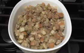 Delicious Vegetarian Mushroom Stuffing