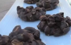 Deliciously Chocolatey Reindeer Poop Cookies
