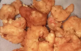 Deliciously crunchy fried shrimp that will leave you begging for more!