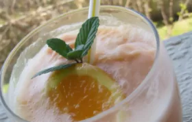 Delight your taste buds with this refreshing tropical orange guava punch