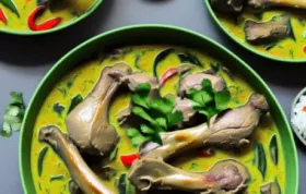 Duck Legs in Green Curry