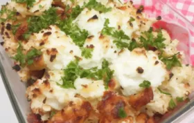 Easy and Delicious Chicken Sausage and Roasted Cauliflower Casserole Recipe