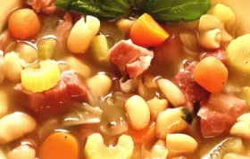 Easy and Delicious Quick Ham and Bean Soup Recipe